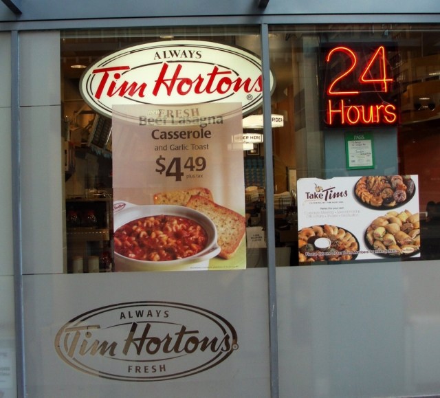 Tim Horton's, Canada, Coffee, Toronto