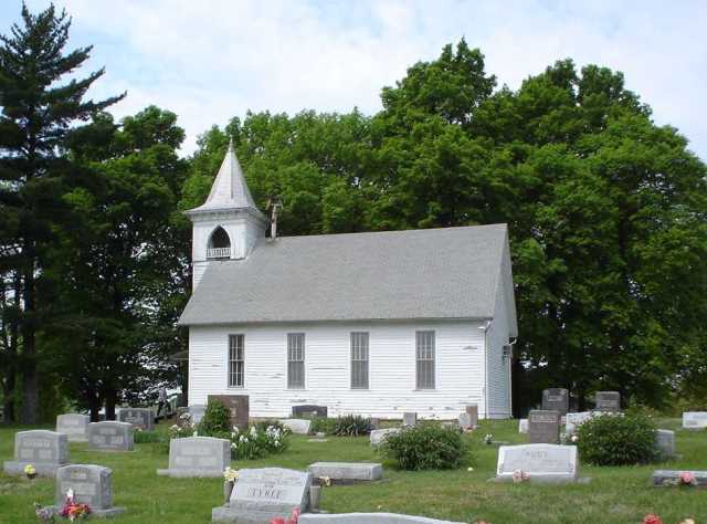 Fairview Church of Christ - Linn, Missouri - Religion in Family History - Country Church
