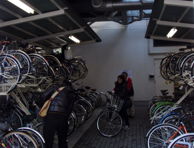 Bike Garage, Kyoto Japan