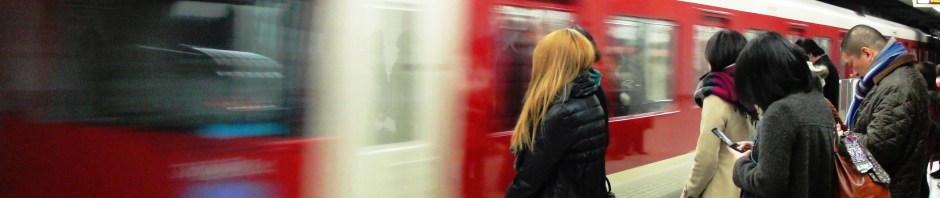 Kyoto Subway, Blur and Reflection, Kyoto, Japan, Subway