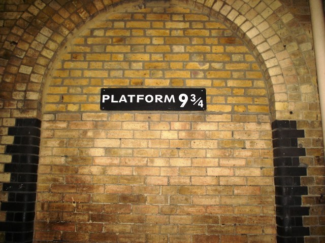 Platform 9 3/4, London, Kings Cross Station