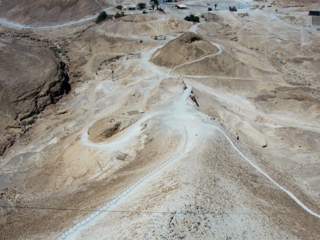 Masada, Roman Siege Ramp, BAR, Dead Sea, Flavius Silva, Legio X Fretensis