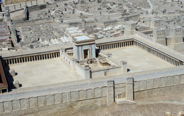 Temple Model, Israel Museum, Temple Mount