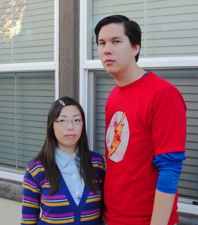 Sheldon Cooper and Amy Farrah Fowler Costumes - Big Bang Theory