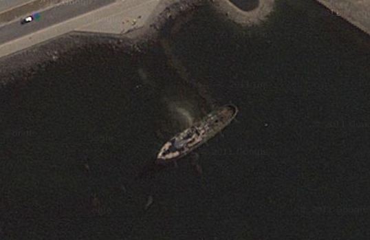 Ushuaia Boat Boat in Ushuaia, Argentina Harbor