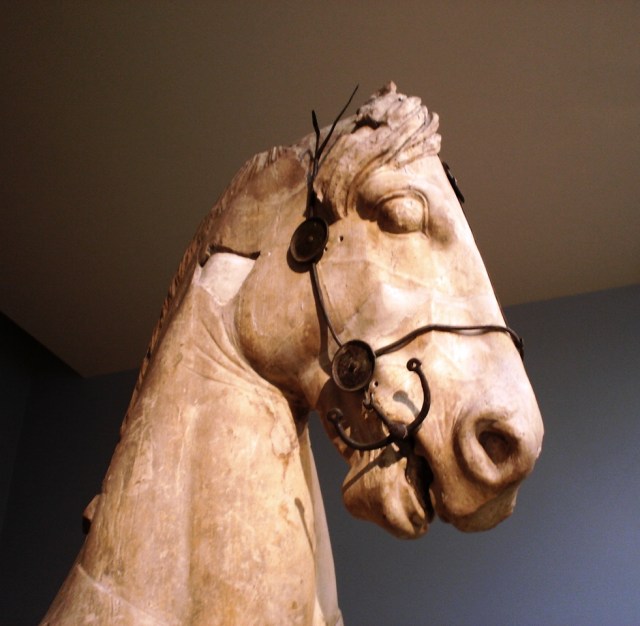 Mausoleum of Halikarnassos - Statue in British Museum - Seven Wonders of the Ancient World - Stalking Horse