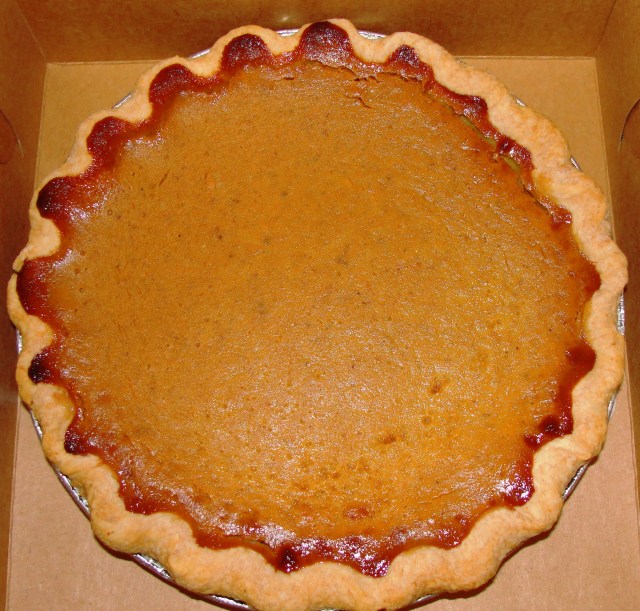 Pumpkin Pie - Pi Day - 3.14 - March 14