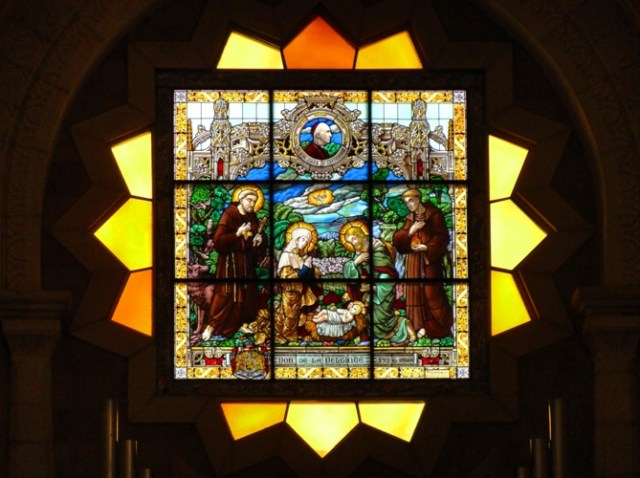 Church of the Nativity - Bethlehem - Stained Glass - Birth of Jesus - Christmas Eve in Bethlehem