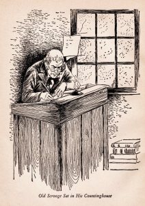 Roberta Paflin - Old Scrooge sat in his Countinghouse - A Christmas Carol - Charles Dickens