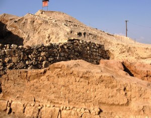 Tell es-Sultan - Walls of Jericho - Bible Class Material for Joshua - Walls Came Tumbling Down - Archaeology