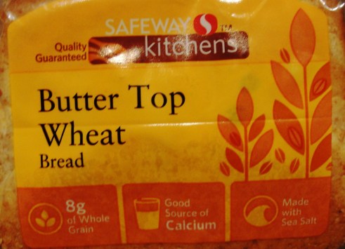Safeway Kitchens Butter Top Wheat Bread - Not as good as Home Pride