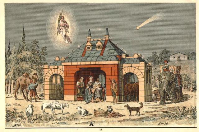 Anker Nativity Scene - Toy Blocks - Ankerstein - Christmas - Christmas Eve - Anchor Blocks