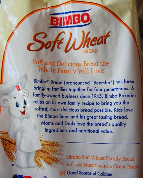 Bimbo bread - Home Pride Replacement? - Hostess - Soft Wheat Bread - Mascots