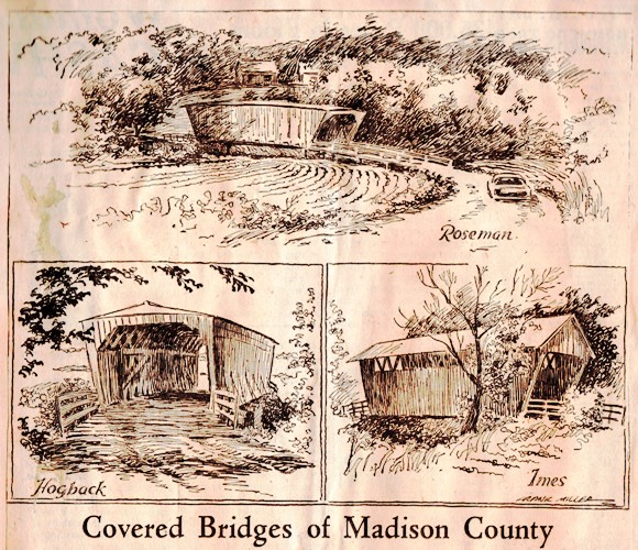 Covered Bridges of Madison County - Iowa - Frank Andrea Miller - Des Moines Register