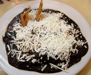 La Bella Lulu - Oaxaca regional cuisine - Chicken Mole Enchiladas - Coyoacan Restaurant - Mexico City
