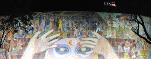 Teatro de Los Insurgentes - La historia del Teatro - Diego Rivera Mural - Diego Rivera