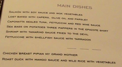 Lost in Translation - Mistranslated Menus - Funny translations - What am I eating? - Bad Editing - Menu