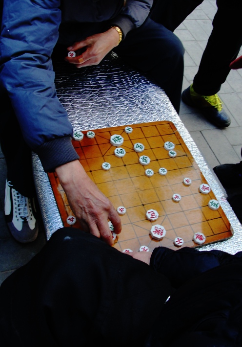 Chess in the Park - Janggi - Korean Chess - Gangnam Style - Seoul - South Korea - Strategy Games