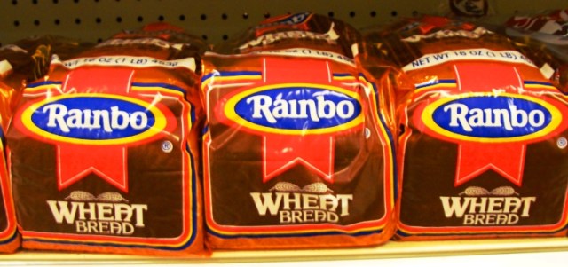 Rainbo Wheat Bread - Sara Lee - Grupo Bimbo - Flowers Foods - Home Pride Replacement?