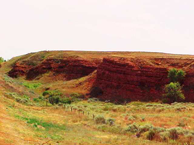 Red Hills - Clark County, Kansas - Ashland, Kansas - Gypsum Hills - Red Dirt Country