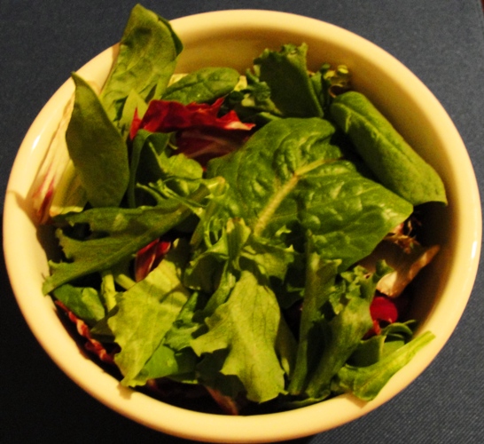 Spring Mix Salad - Spinach Leaves - Salad - Eating Healthy