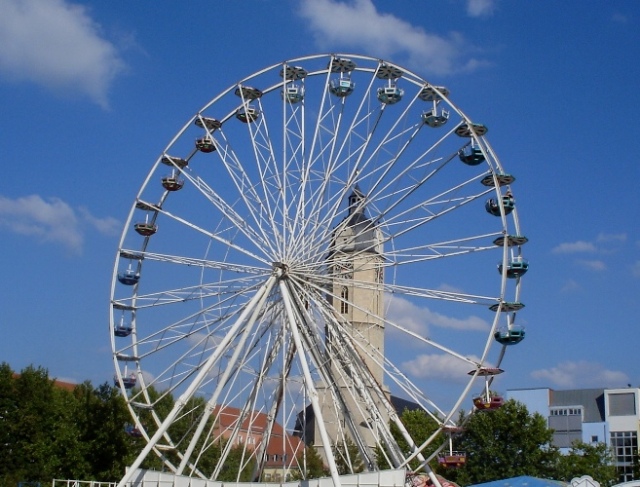 Ferris Wheel - Jena, Germany - All City Festival - Altstadtfest - Carnival