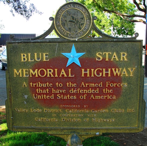 Blue Star Memorial Highway - Rest Area - Interstate 5 - California