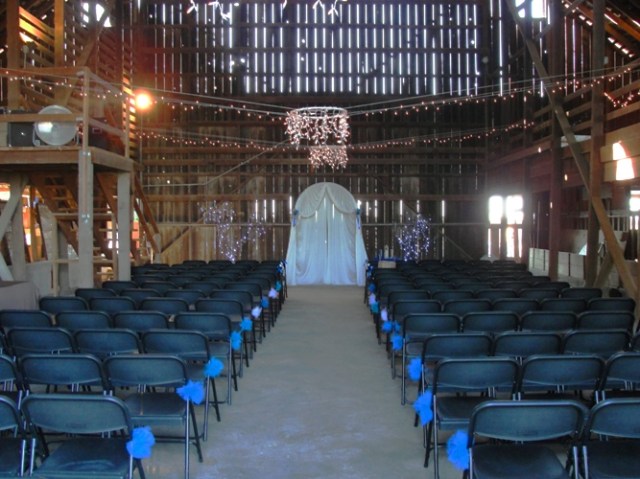 A Wedding at the Barn - Patterson - Old Barn - Orchard Barn - Nice Wedding Location - Wedding Seating