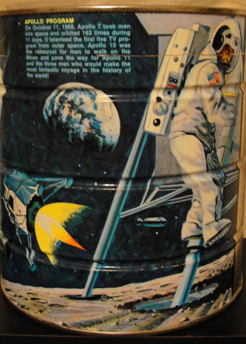 Moon Landing - Apollo 11 - Neil Armstrong - Coffee Can - Butternut Coffee - Space Program