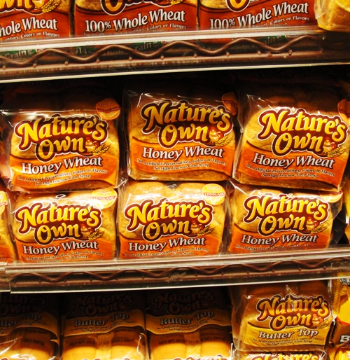 Nature's Own Honey Wheat Bread - Flowers Foods - Northern California - Home Pride Wheat Replacement?