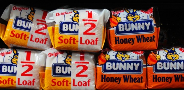 Bunny Honey Wheat Bread - Bunny 1/2 Soft Loaf - Home Pride Replacement? - Bread Quest - Bread Aisle - Flowers Foods