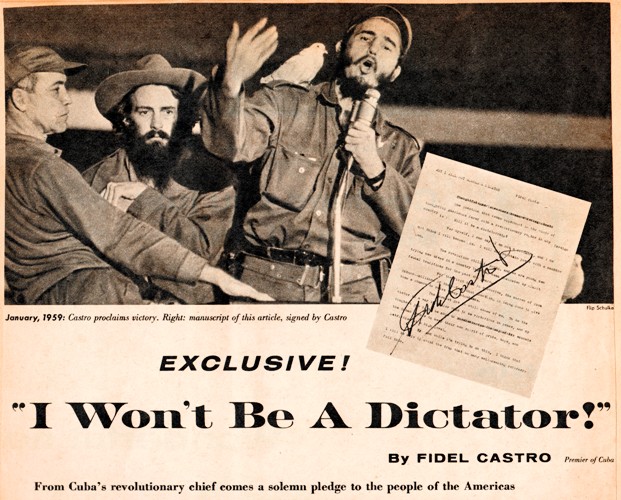 Castro - I  Won't Be A Dictator - 1959 - Will Power Corrupt?
