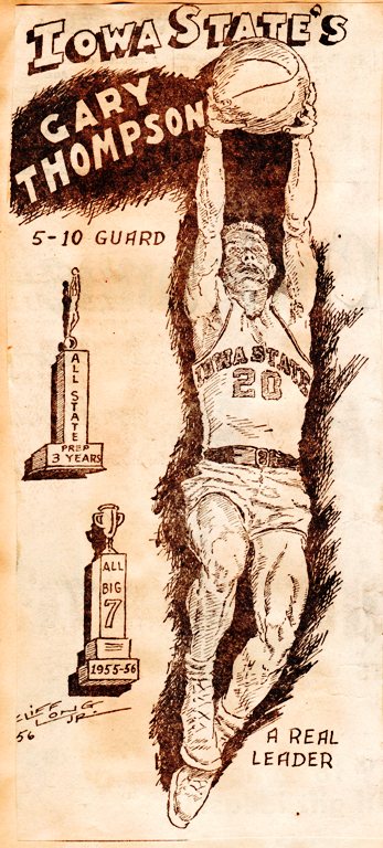 Gary Thompson - Iowa State - Basketball Player - Big 7 - Broadcaster - "Go with Gary"