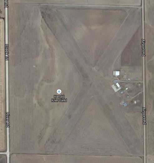 Harold Krier Field - Ashland Kansas Airport - Harold Krier - Acrobatic Pilot - Aerial Spraying