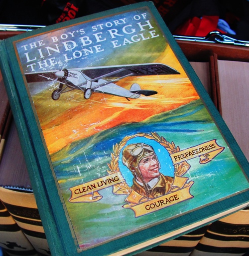The Boy's Story of Lindbergh the Lone Eagle - Boy' Story Series - Charles Lindbergh - Old Book - Biography