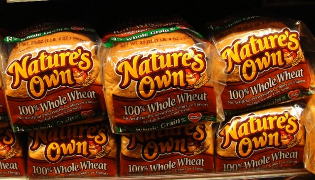 Nature's Own 100% Whole Wheat - Premium Bread - Home Pride Replacement - Flowers Foods