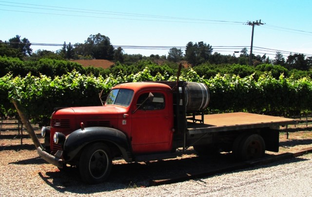 Old Farm Truck - Peacock Farms - Vineyard - Grape vines - Winery - WEdding Venue - Arroya Grande