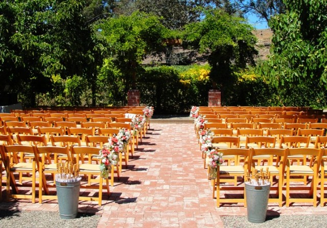 Wedding seating - The Gardens at Peacock Farms - Wedding ceremony - Marriage