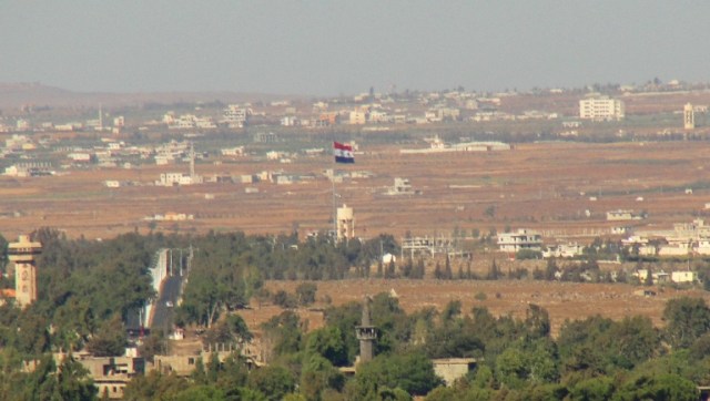 Syrian Border - Syria Flag - Golan Heights - Syria Border - Conflict 