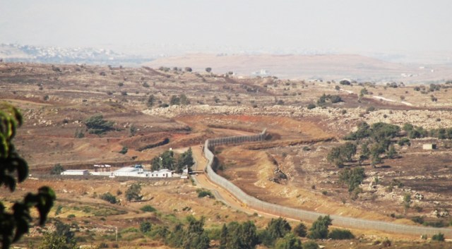 Syria Border - Golan Heights - Israel - Border Fence - Conflict - Scenic Overlook