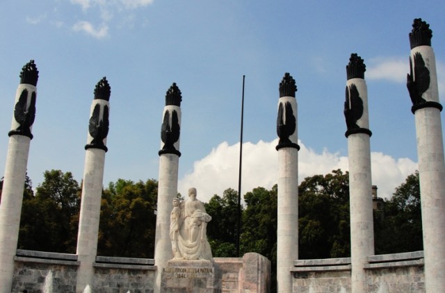 Chapultepec Hill - Chapultepec Castle - Memorial to the Boy Heroes - Heroic Cadets - Battle of Chapultepec Hill