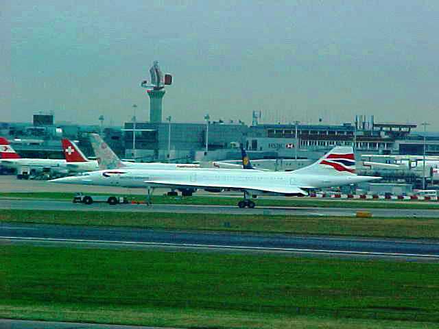Concorde - Heathrow - Septemer 11, 2001 - 9/11 - Test Flight of Concorde