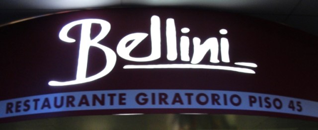 Bellini Restaurant - Largest Revolving Restaurant - Mexico World Trade Center - Restaurante Giratorio