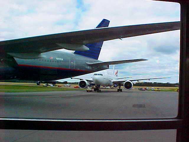 September 11, 2001 - 9/11 - Planes on runway in Edmonton, Canada - Long Journey