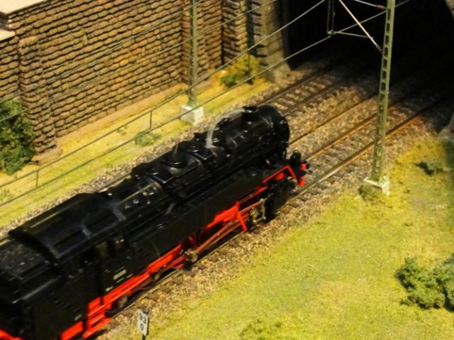 Tracy, California - Tracy Historic Museum - Tank Town - European Train Enthusiasts - Model Train Layout - Mural