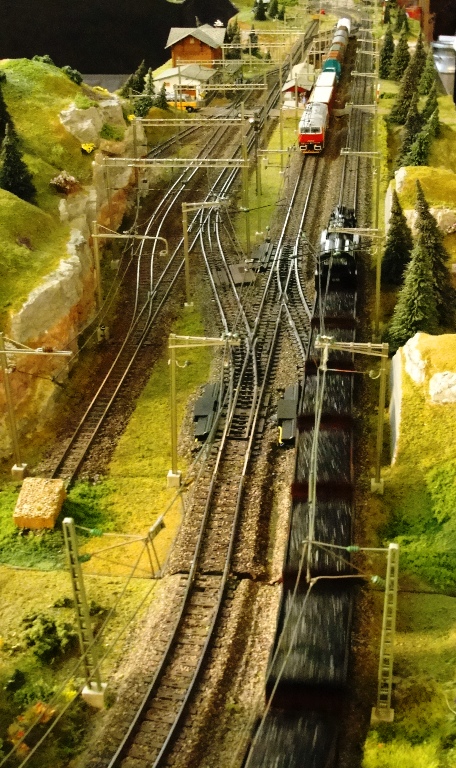 Tracy, California - Tracy Historic Museum - Tank Town - European Train Enthusiasts - Model Train Layout - Mural