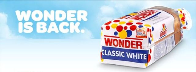 Wonder is Back - Wonder Bread - Classic White Bread - Return of Wonder Bread - Hostess Brands - Flowers Foods