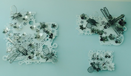 Namoo house, Joyce Hsu, sculpture, art at SFO airport