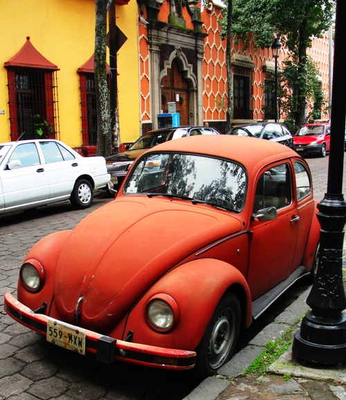 Classic VW Beetle - Volkswagen Beetle - Mexico City - Slug Bug - Punch Buggy