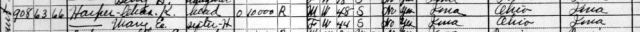 1930 Census - Harper Mansion - 908 North Court, Ottumwa, Iowa